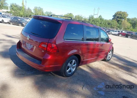 2011 Volkswagen Routan Se from USA, damaged, VIN 2V4RW3DG2BR691643